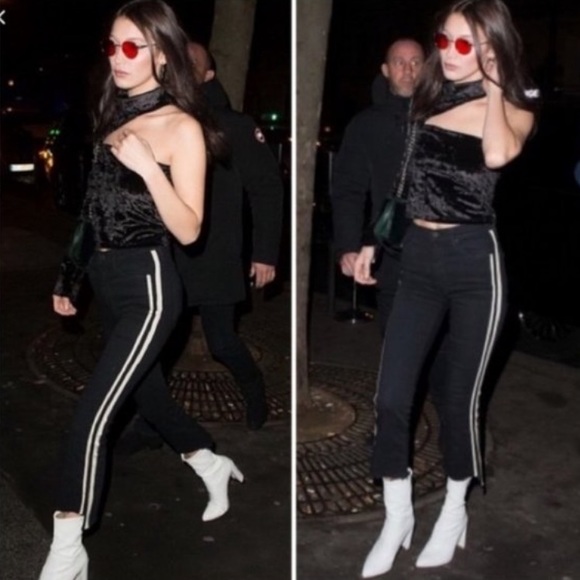 MOTHER Denim - Mother Insider Crop Step Fray Jeans Guilty Racer